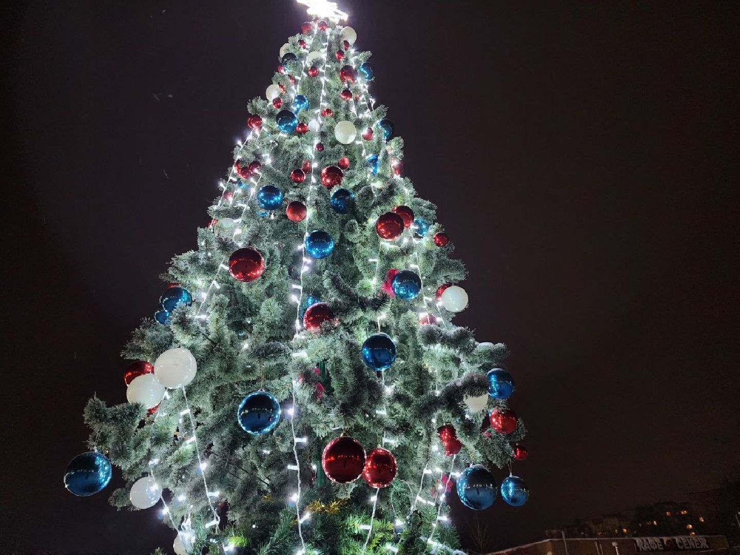 солнечногорск, зима, Дед мороз, Праздник, Снег,