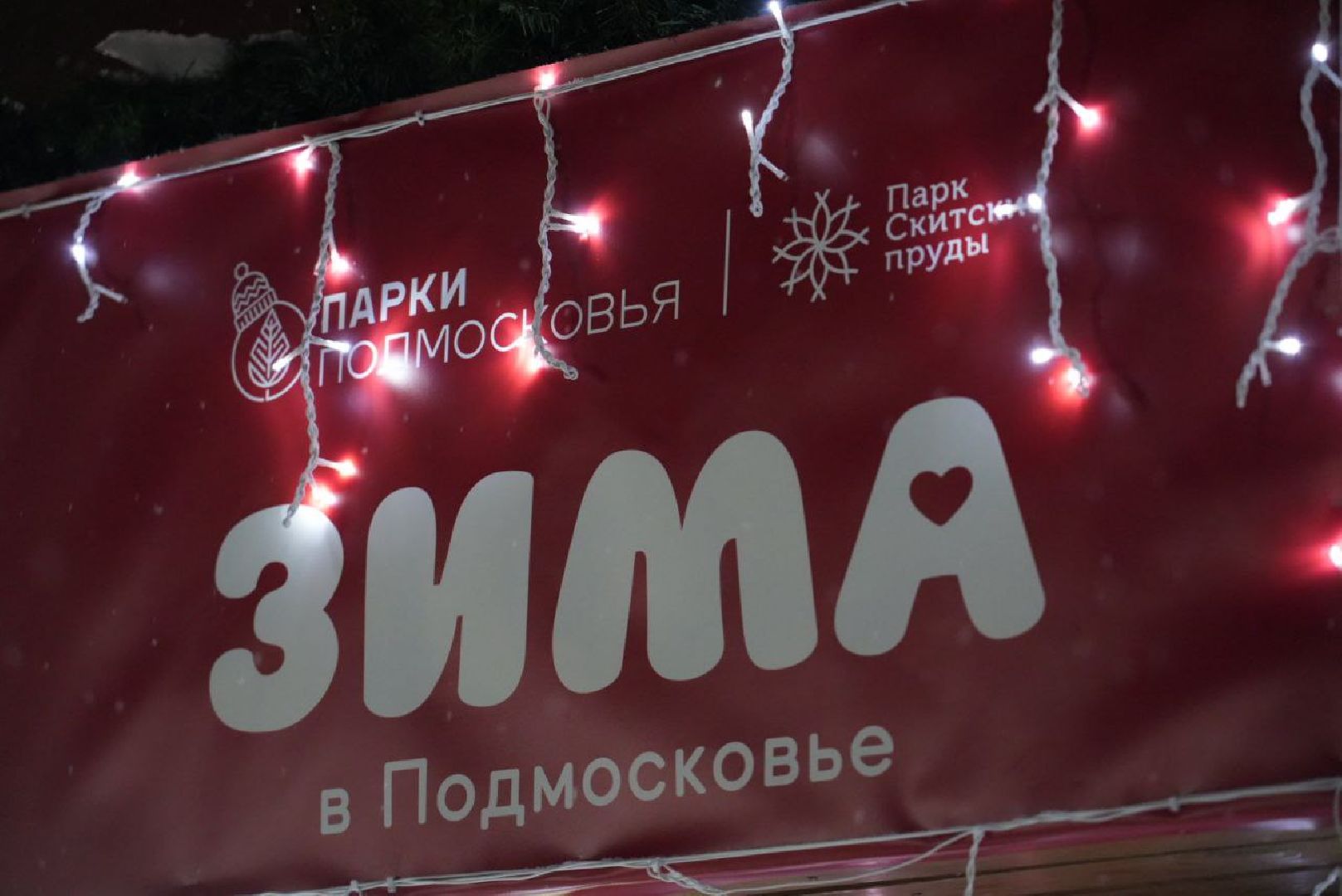 Сергиев Посад, Сергиево-Посадский городской округ, Новый год, Праздник, Зима в Подмосковье, Скитские пруды, Губернаторский проект, Зимний сезон, Зажжение елки,