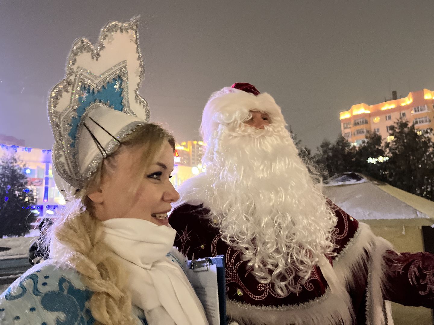 наро-фоминск, наро-фоминский городской округ, зима в подмосковье, дед мороз, снегурочка, цдк звезда,