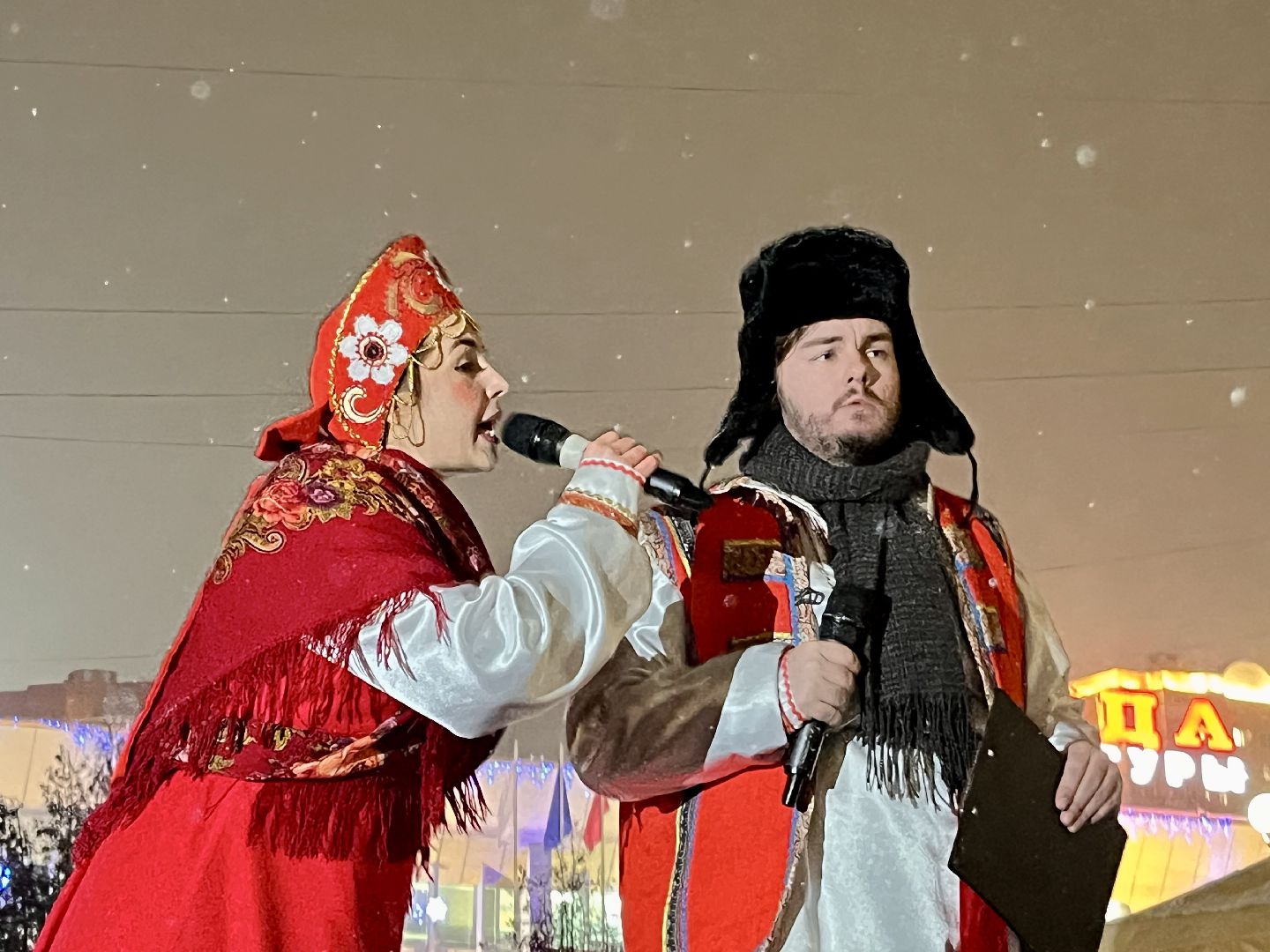 наро-фоминск, наро-фоминский городской округ, зима в подмосковье, дед мороз, снегурочка, цдк звезда,