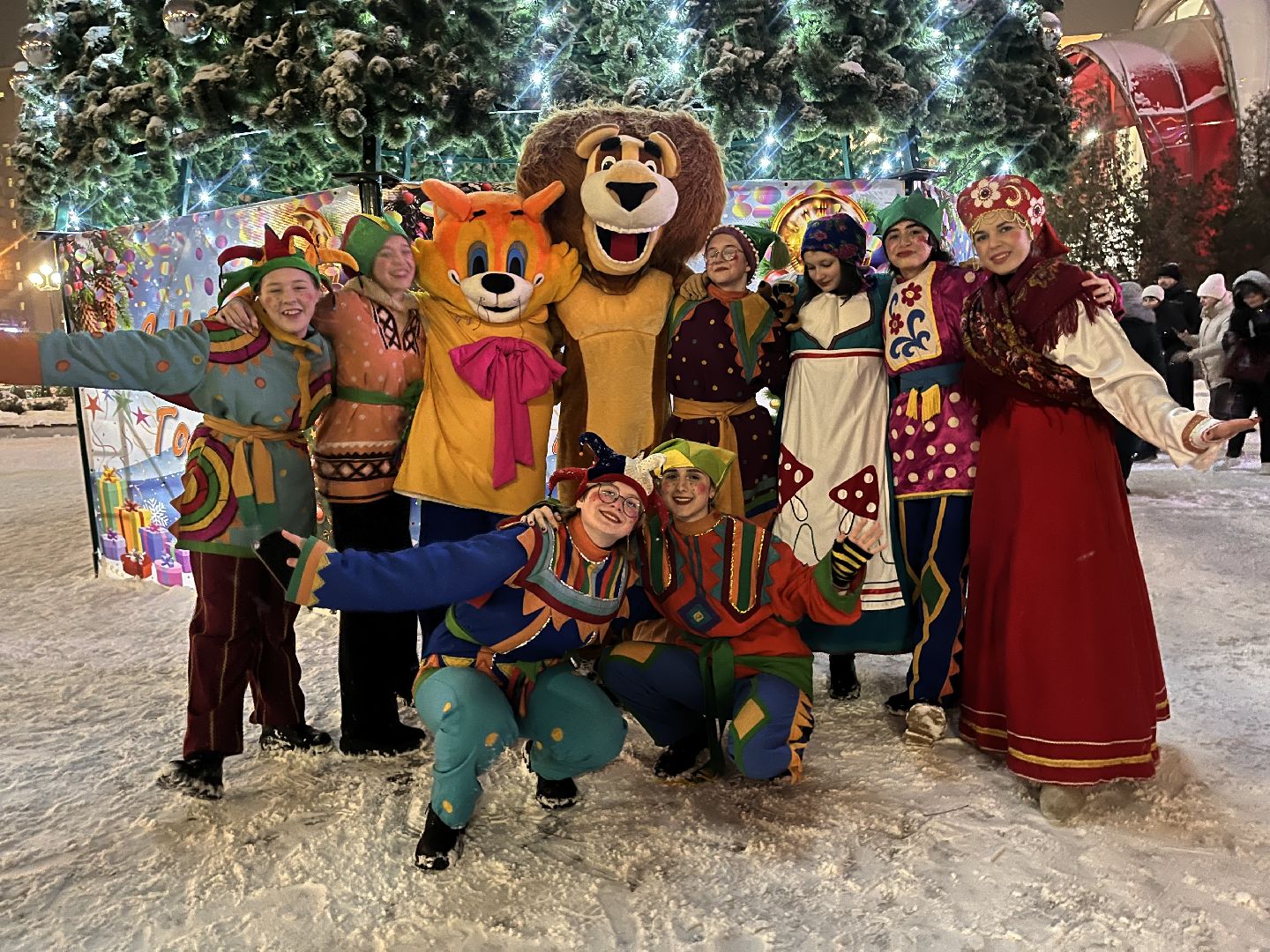 наро-фоминск, наро-фоминский городской округ, зима в подмосковье, дед мороз, снегурочка, цдк звезда,