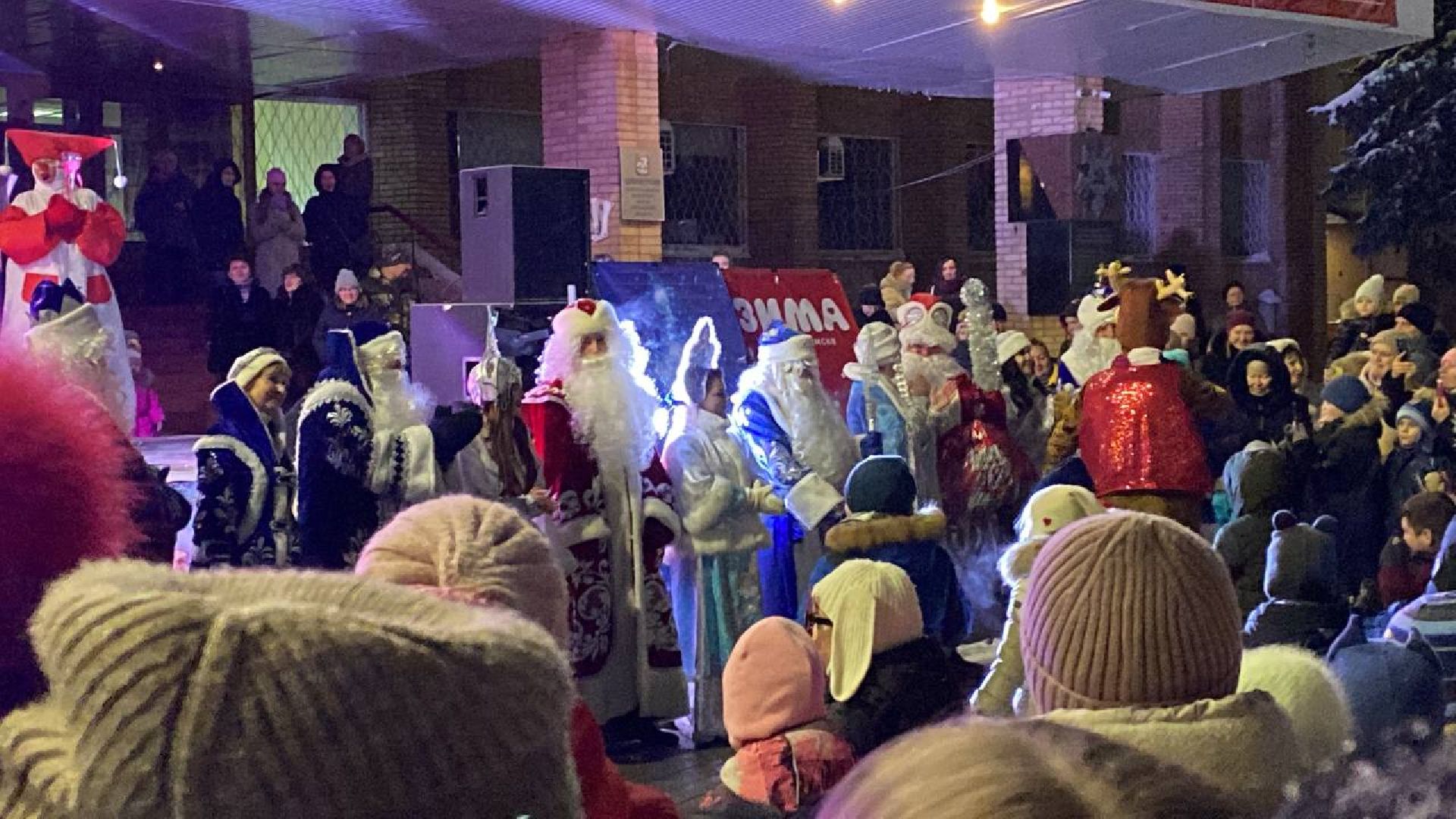 волоколамск, новогодние огни, Новый год,