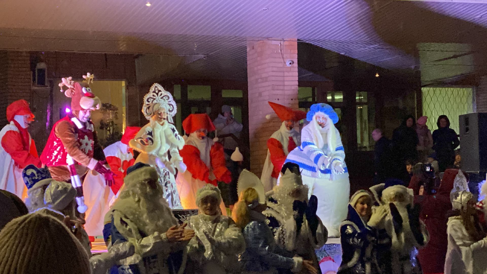 волоколамск, новогодние огни, Новый год,