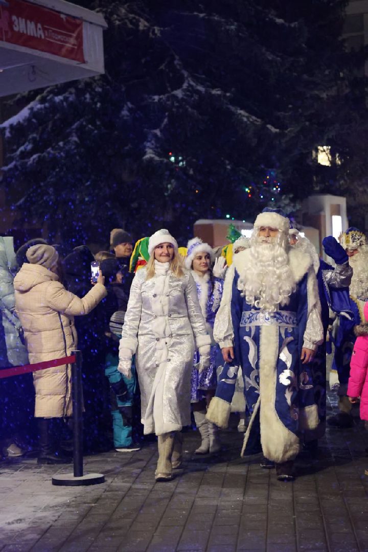 волоколамск, новогодние огни, Новый год,