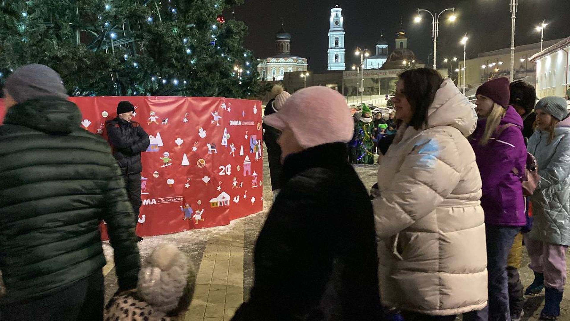 волоколамск, новогодние огни, Новый год,