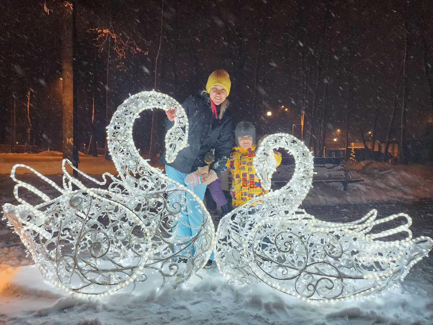 Серпухов, Подмосковье, Зима в Подмосковье, открытие зимнего сезона, парк имени Олега Степанова,