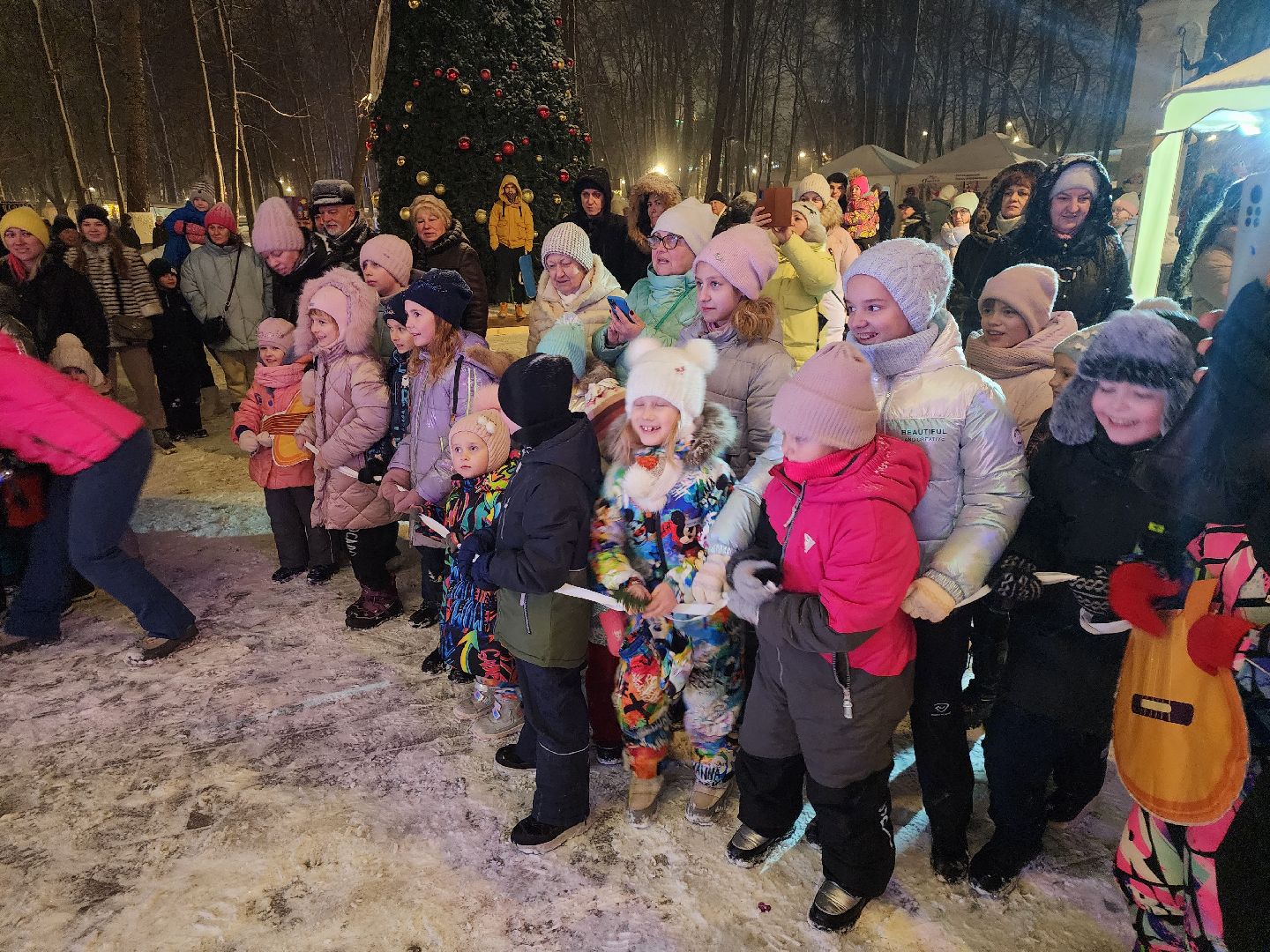 Серпухов, Подмосковье, Зима в Подмосковье, открытие зимнего сезона, парк имени Олега Степанова,