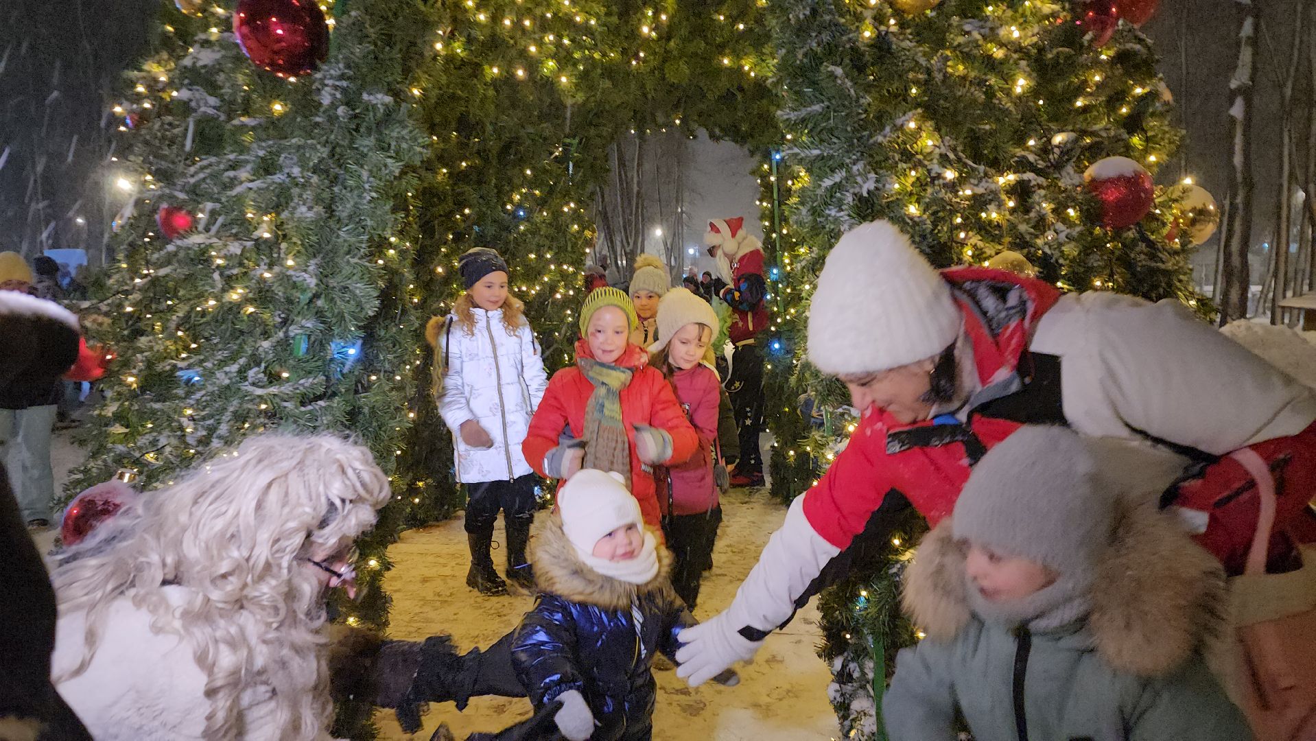 Серпухов, Подмосковье, Зима в Подмосковье, открытие зимнего сезона, парк имени Олега Степанова,