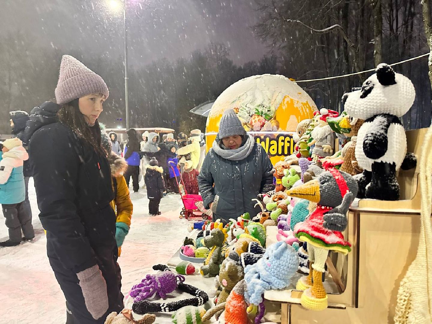 ёлка, зима в подмосковье, наро-фоминск,