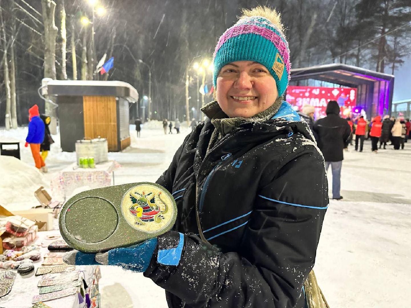 ёлка, зима в подмосковье, наро-фоминск,