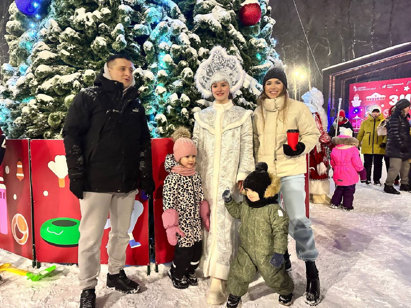 ёлка, зима в подмосковье, наро-фоминск,