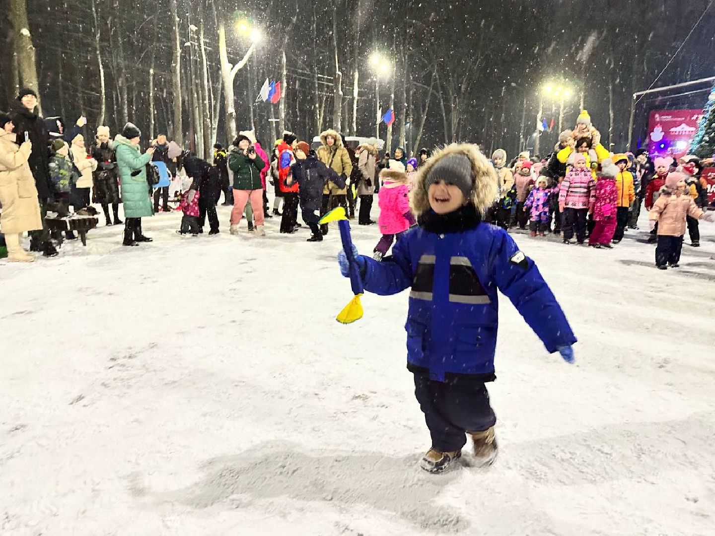 ёлка, зима в подмосковье, наро-фоминск,