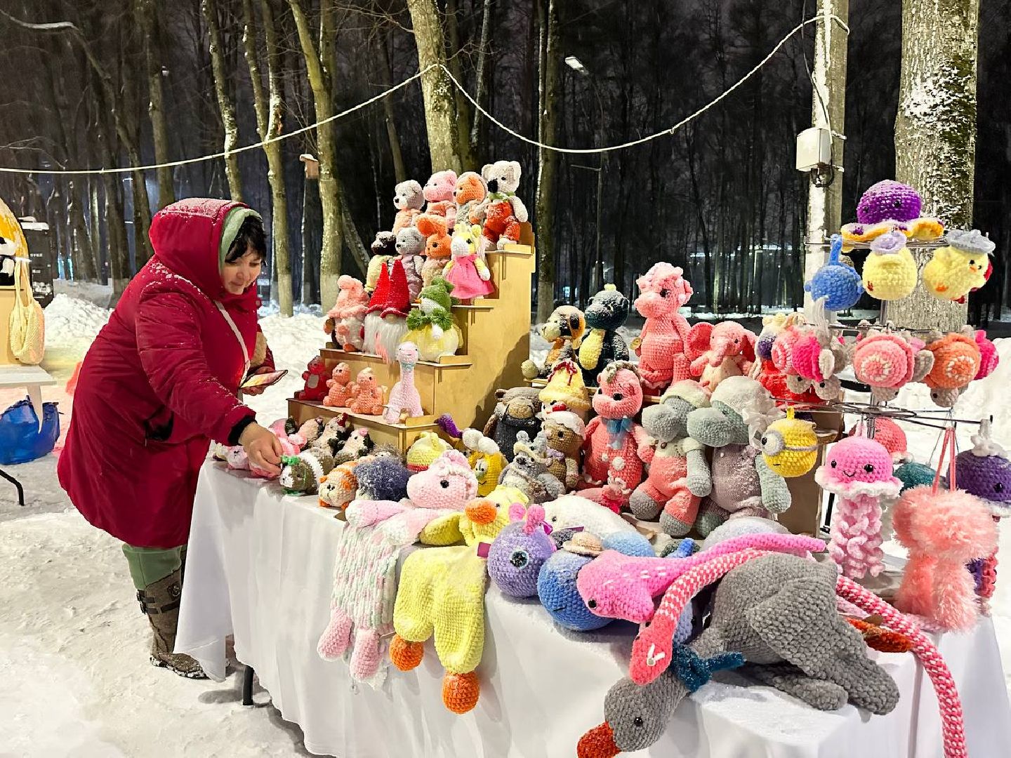 ёлка, зима в подмосковье, наро-фоминск,