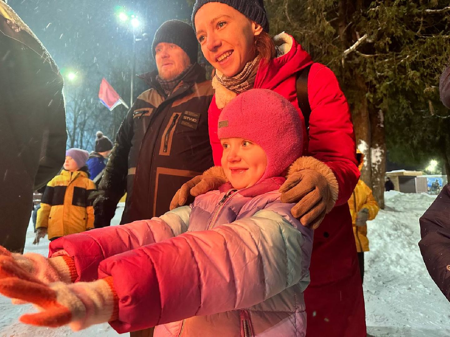 ёлка, зима в подмосковье, наро-фоминск,