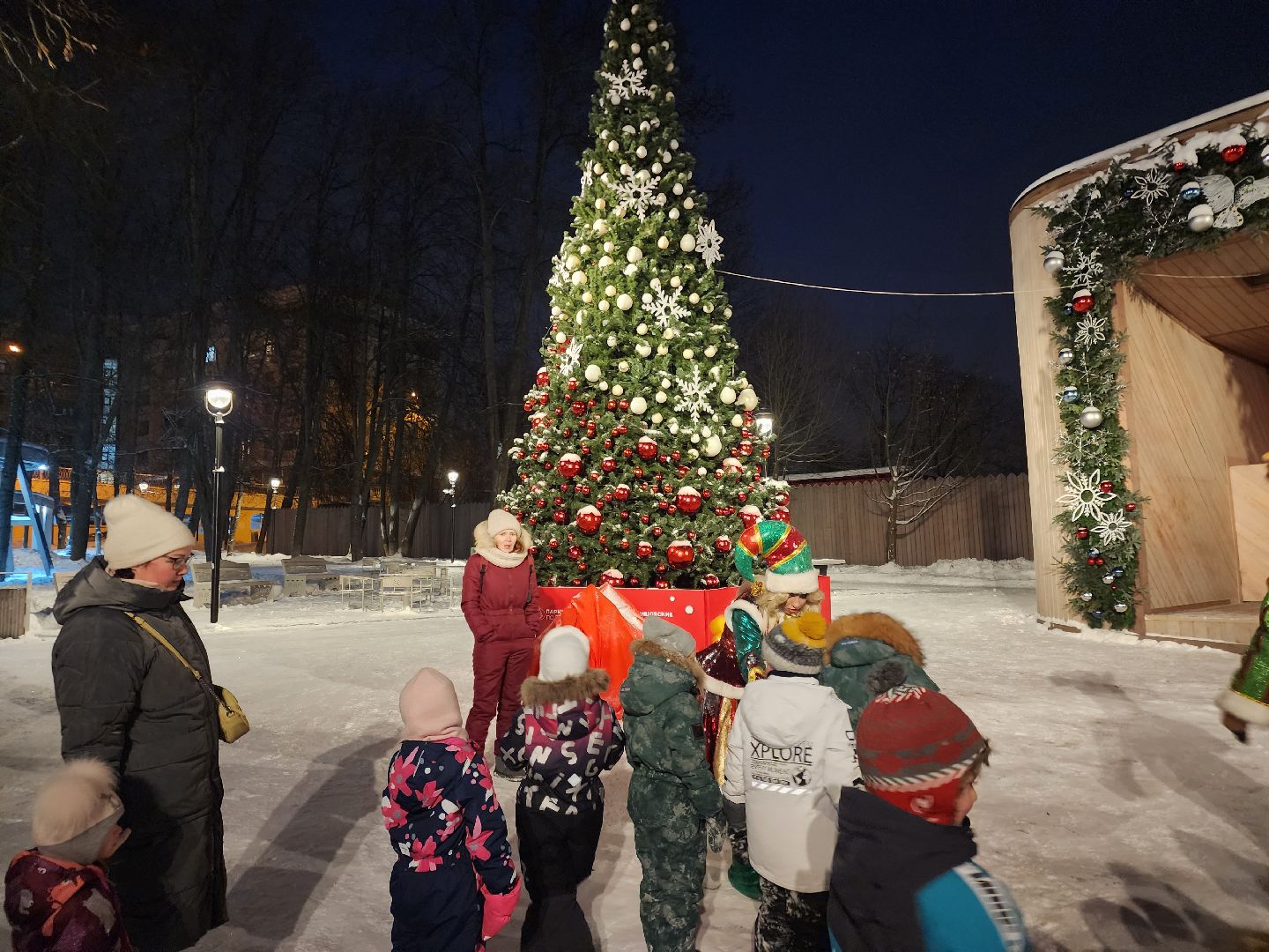 Звенигород, Зима в Подмосковье, Почта Деду Морозу,