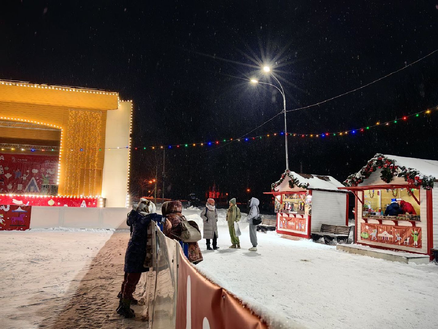 зимний сезон, открытие сезона, праздник, парк, дракон, ёлка,