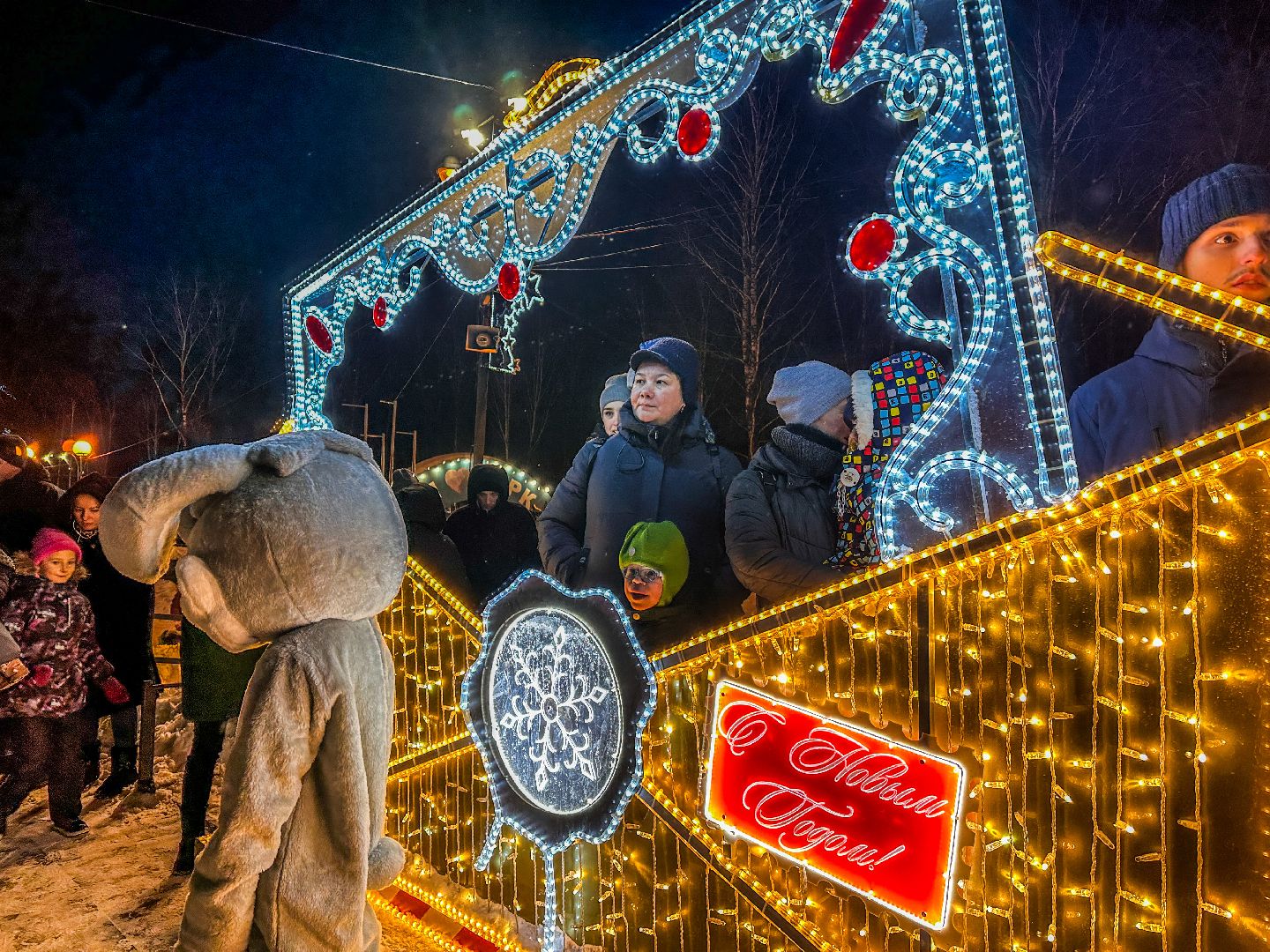 Клин, зима, общество, культура, зима в подмосковье,