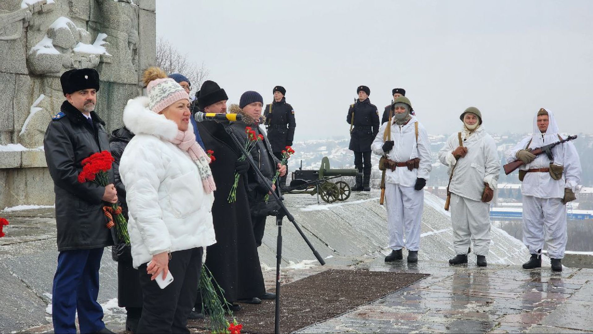 Дмитров, Перемиловская высота, Битва под Москвой,