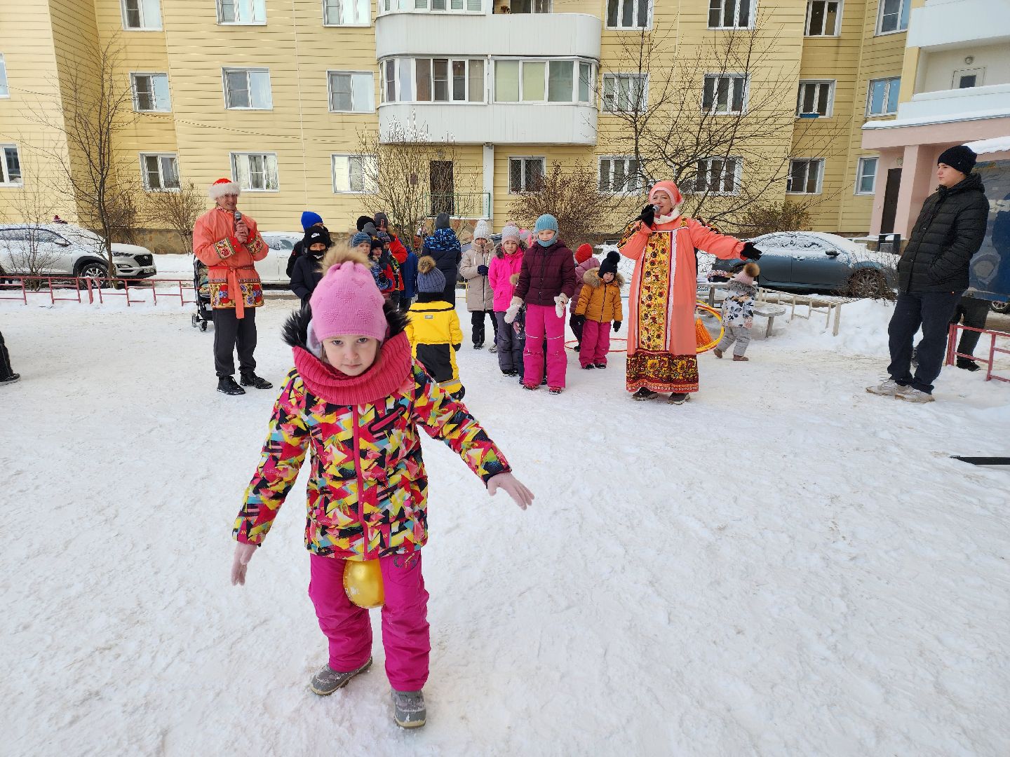 Звенигород, Зимние забавы, Зима в Подмосковье, Праздник двора,