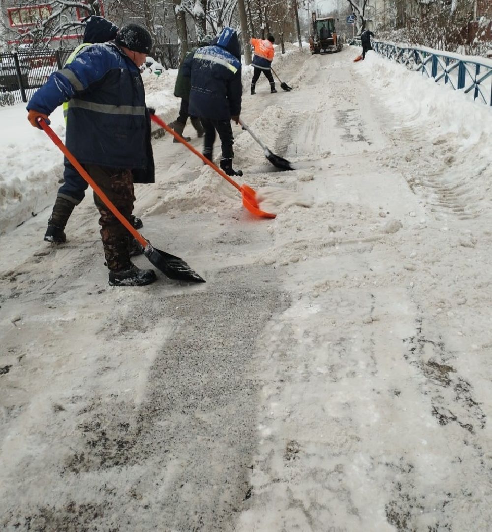 снегоуборка, Коммунальная техника, снегопад, наро-фоминск,