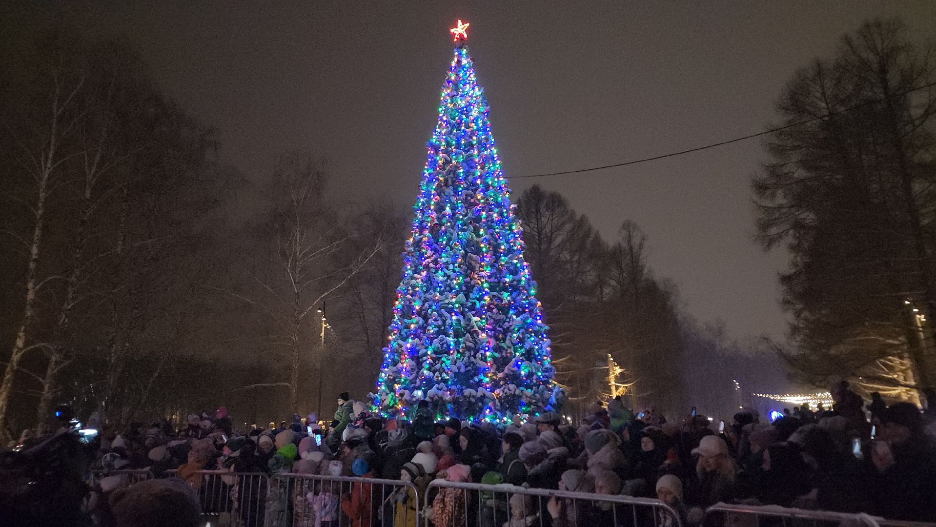 ступино, зима в подмосковье, резиденция деда мороза,