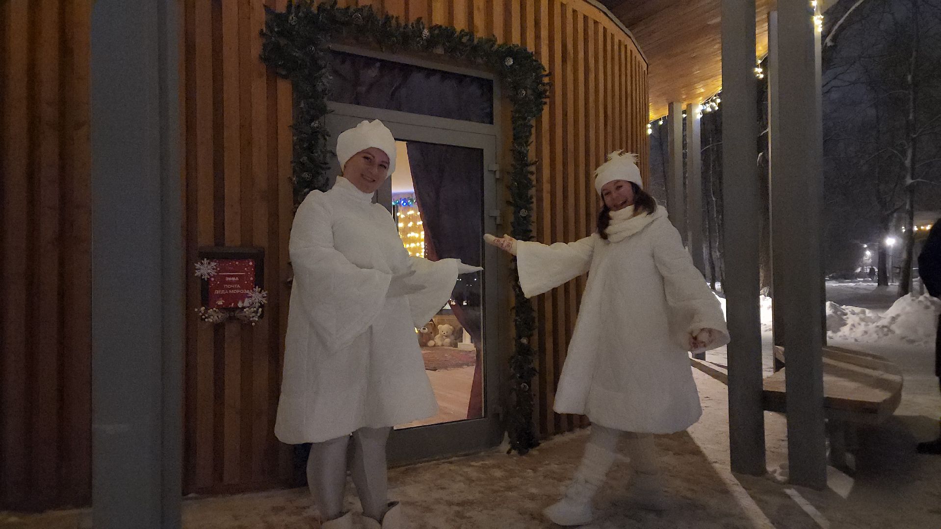 ступино, зима в подмосковье, резиденция деда мороза,