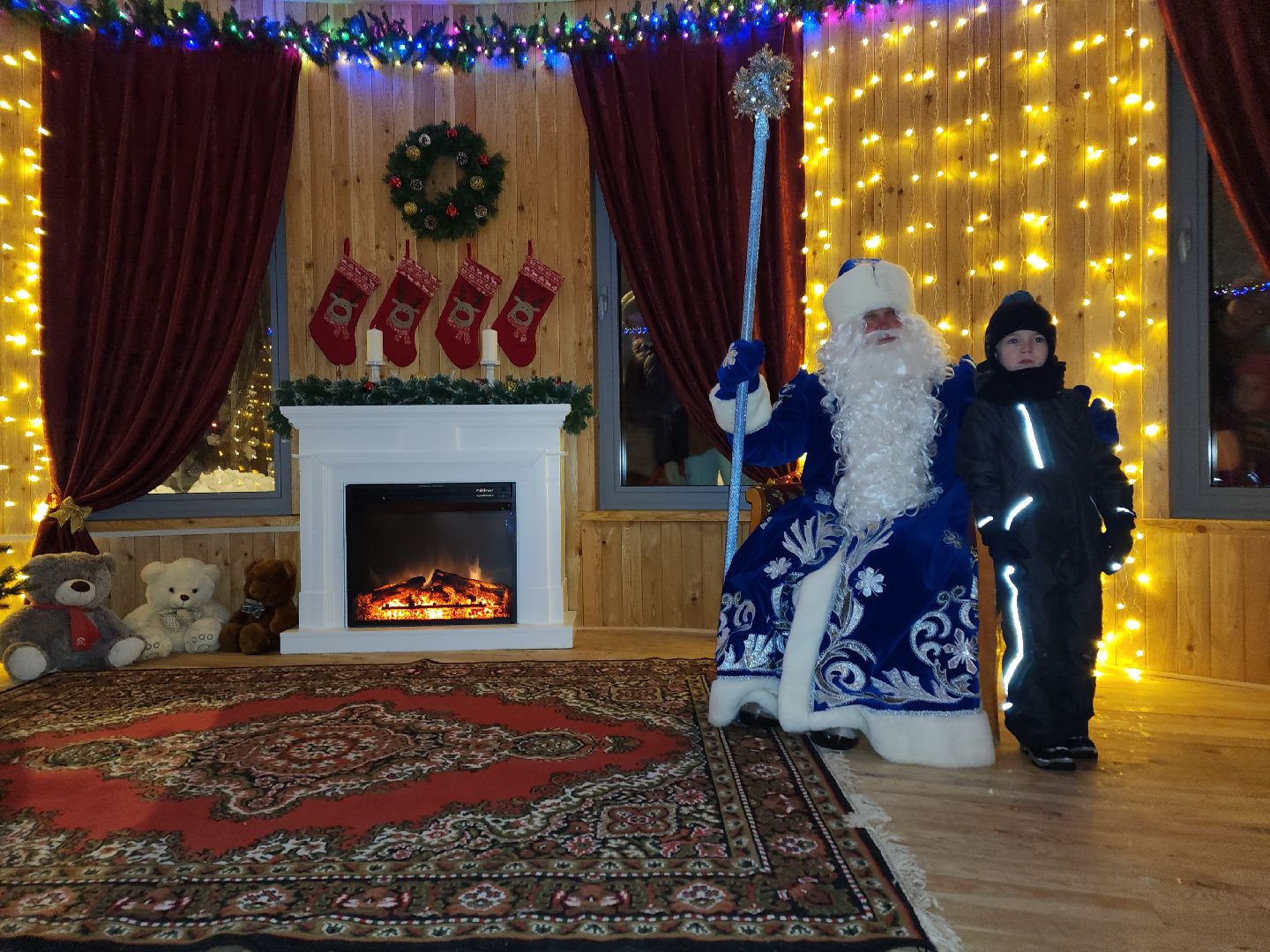 ступино, зима в подмосковье, резиденция деда мороза,