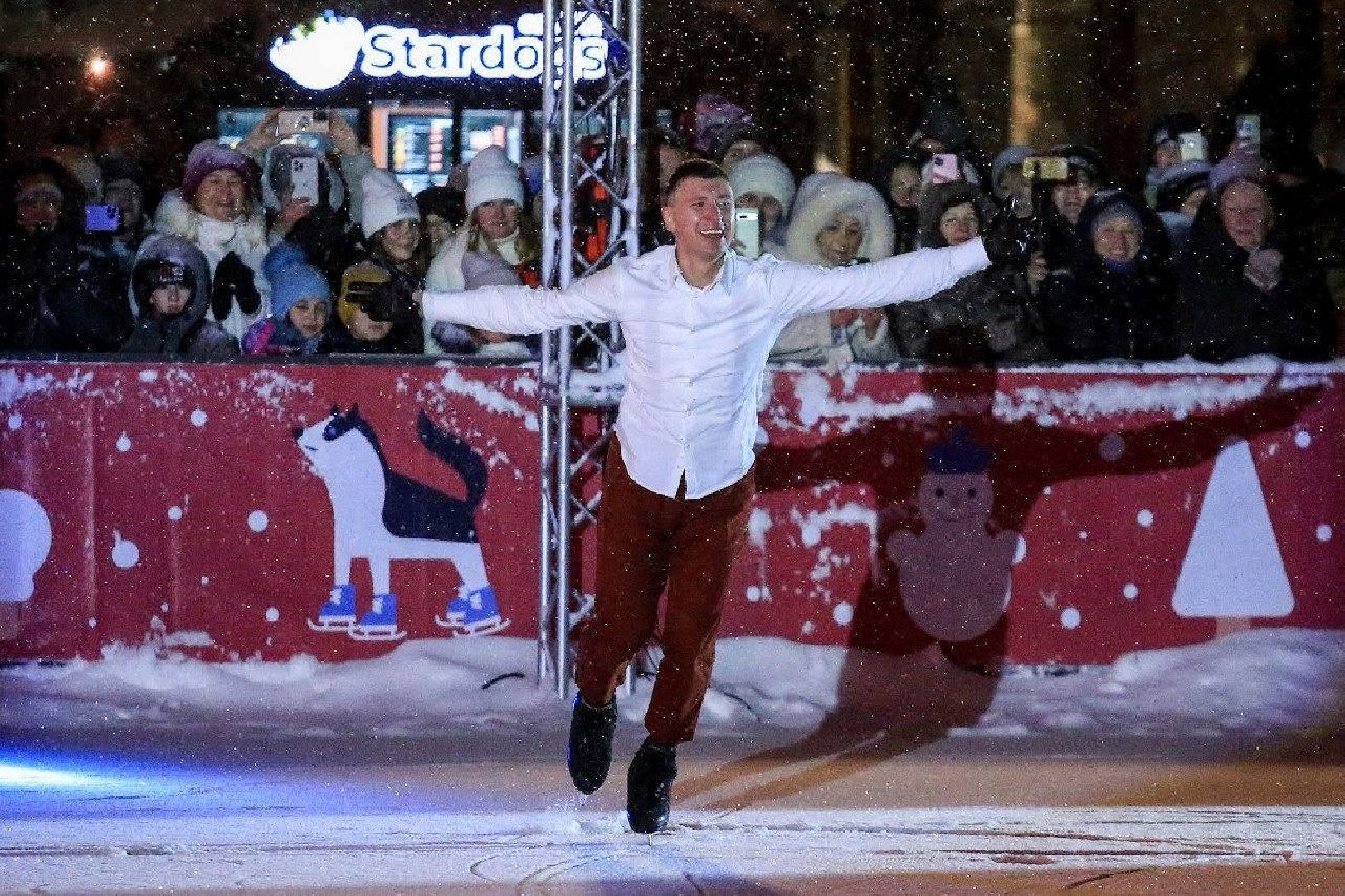 долгопрудный, каток, центральный парк, Ледовое шоу Авербуха, владислав юдин,