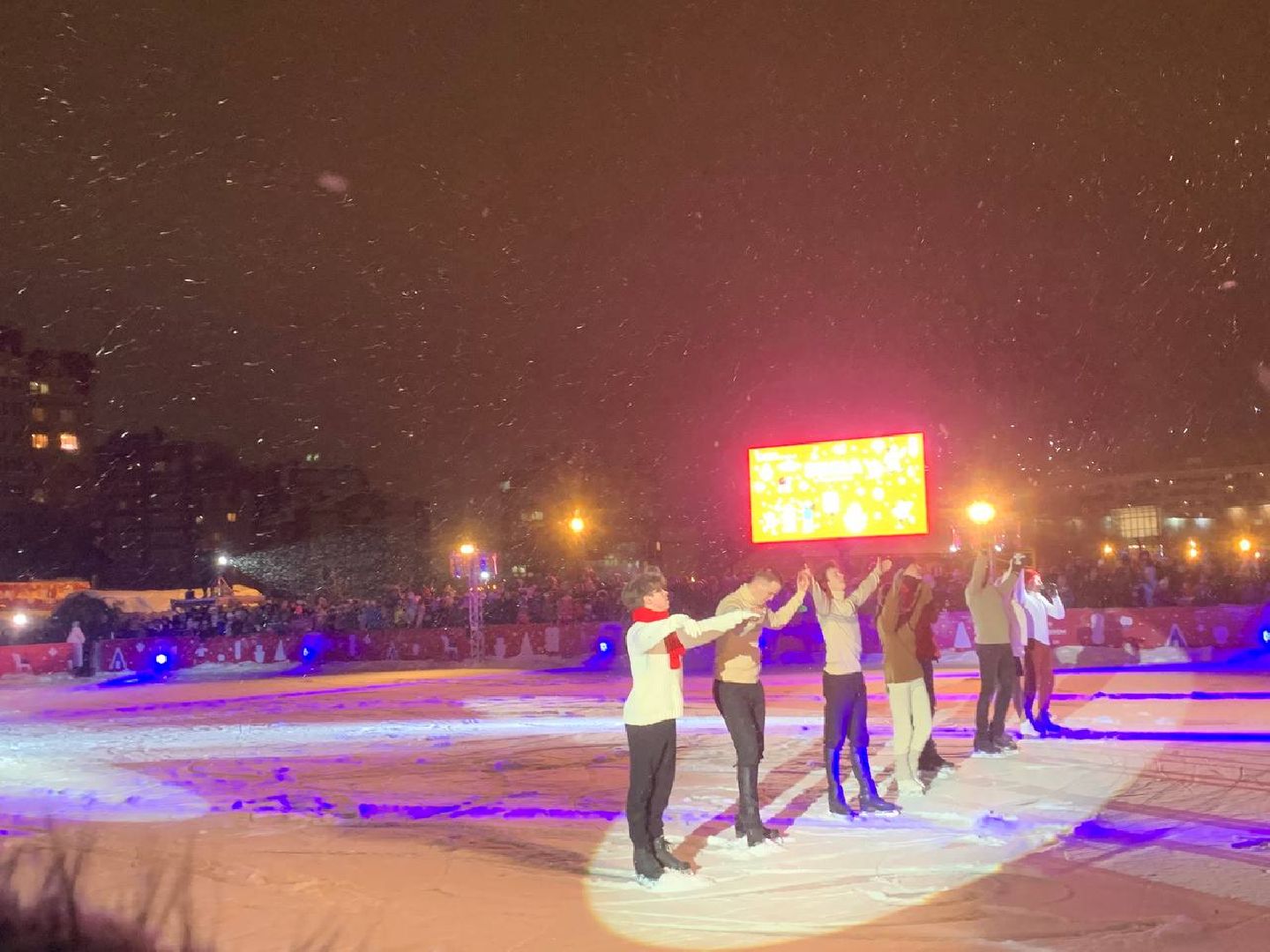 долгопрудный, каток, центральный парк, Ледовое шоу Авербуха, владислав юдин,