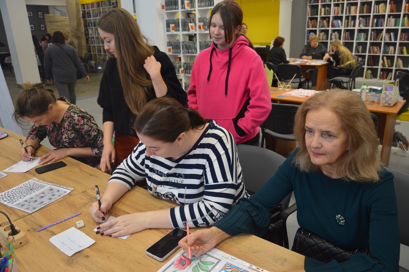 шатура, арттерапия, зентангл, медитация, рисование, техника рисования,