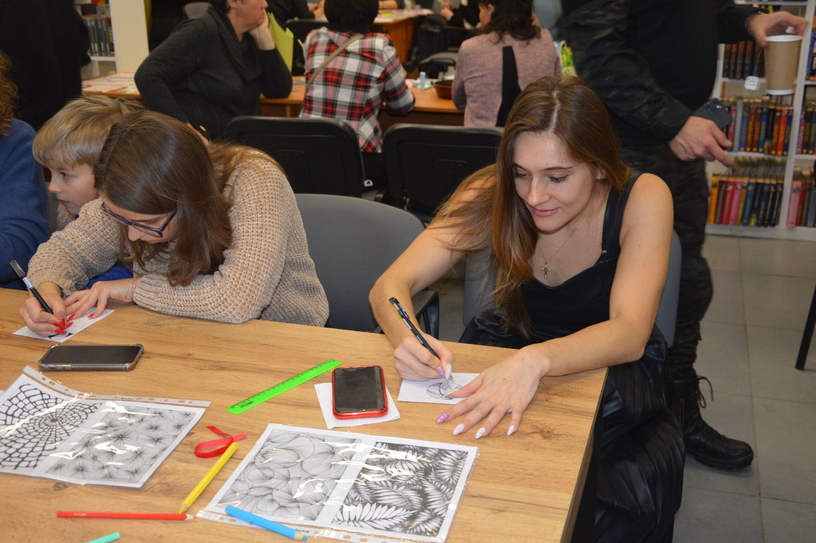 шатура, арттерапия, зентангл, медитация, рисование, техника рисования,