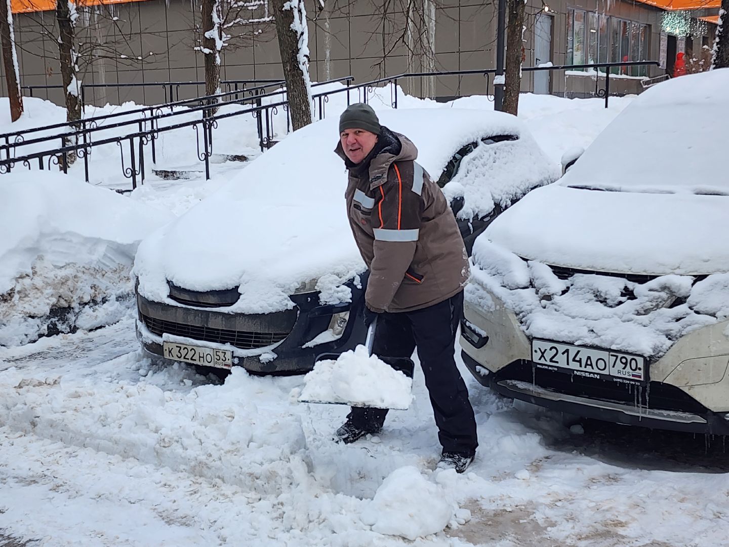 снегопад, снегоуборка, снегоуборочная техника,