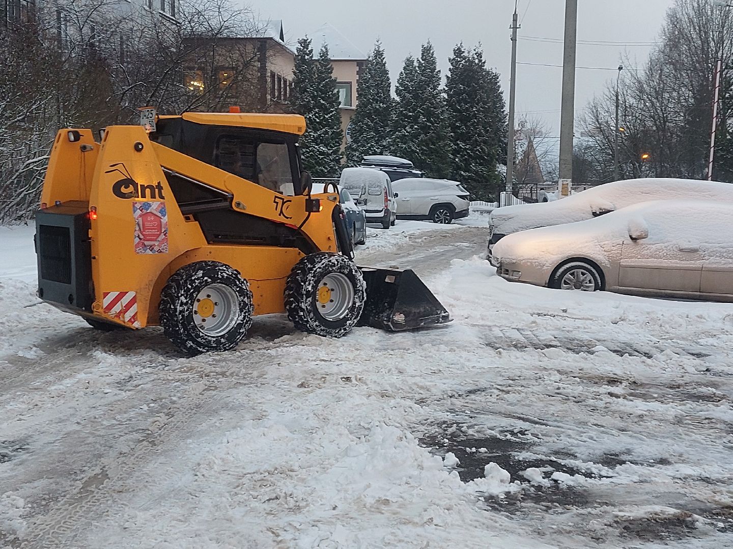 жкх, благоустойство, Борьба со снегом, Снегопад, Коммунальные службы,