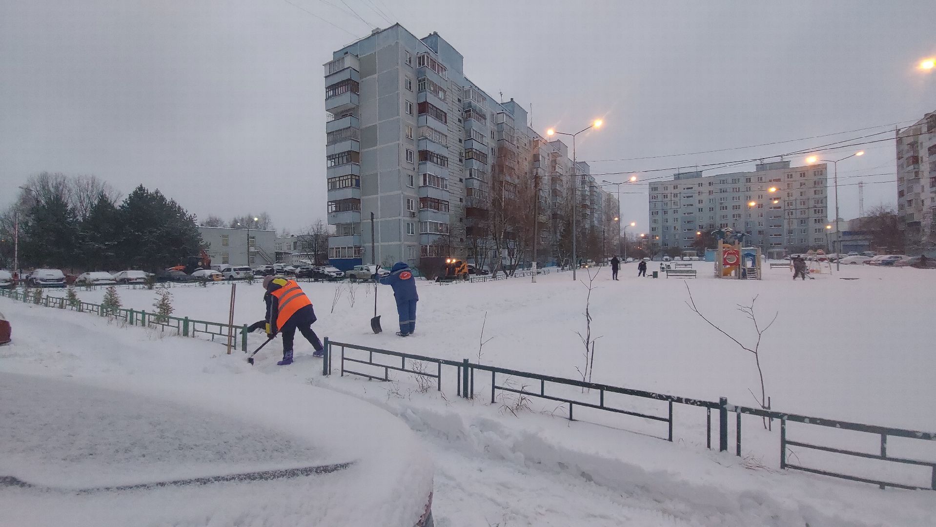 жкх, благоустойство, Борьба со снегом, Снегопад, Коммунальные службы,
