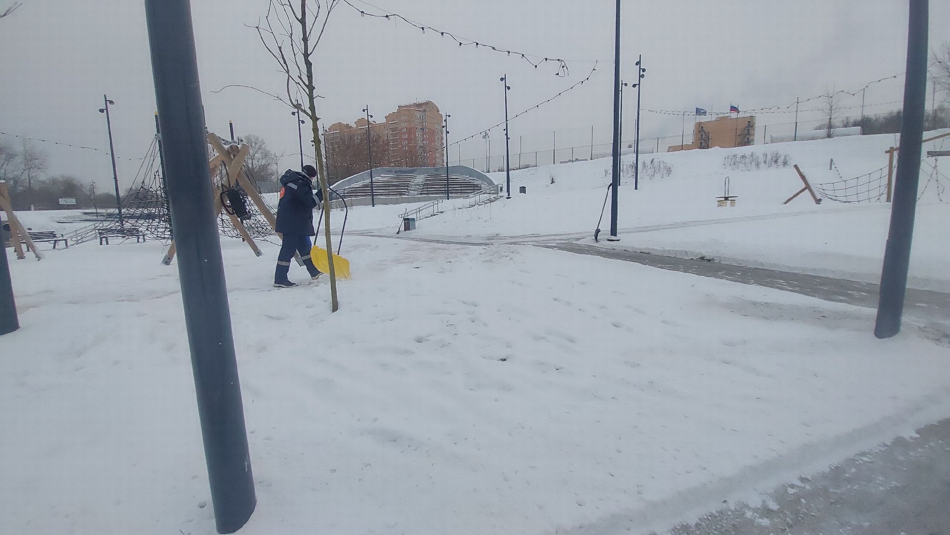 жкх, благоустойство, Борьба со снегом, Снегопад, Коммунальные службы,