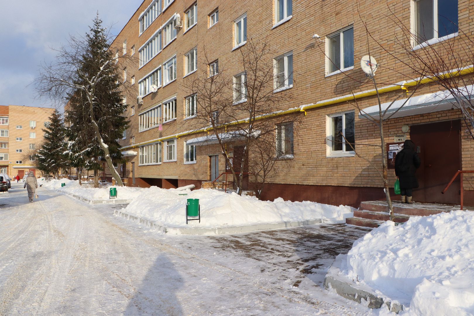 снегопад, Серебряные Пруды, ликвидация последствий снегопада, благоустройство, дворы, дороги,