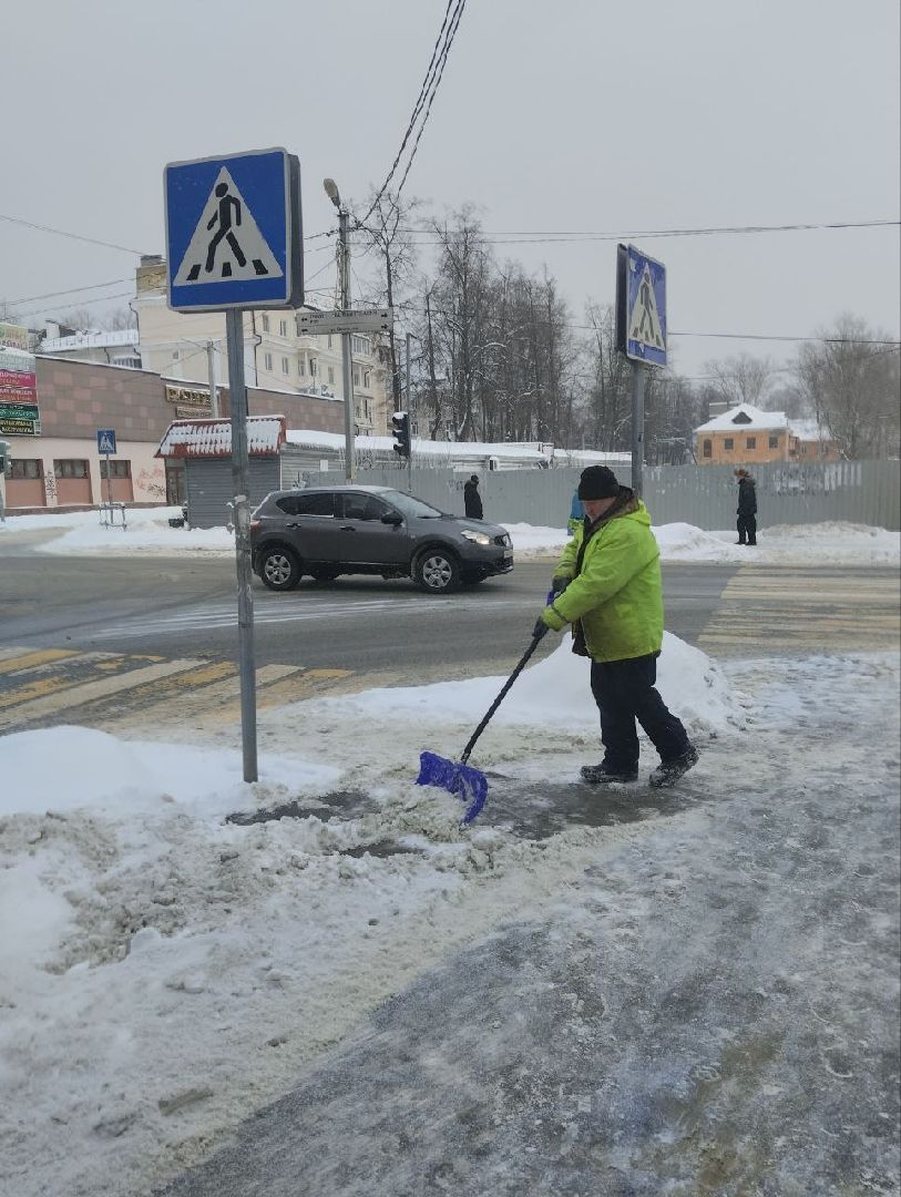 воскресенск, благоустройство, жкх, снегопад, уборка снега, коммунальная техника,