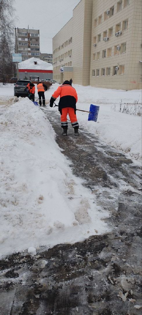 воскресенск, благоустройство, жкх, снегопад, уборка снега, коммунальная техника,