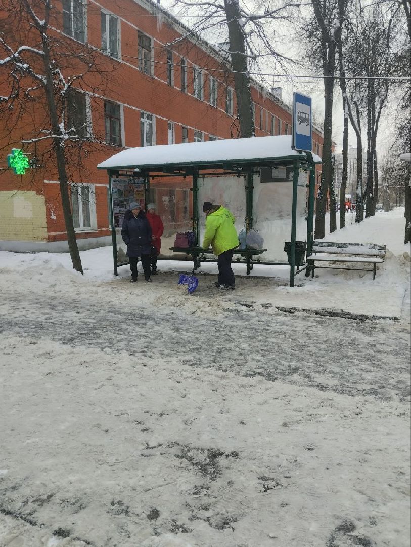 воскресенск, благоустройство, жкх, снегопад, уборка снега, коммунальная техника,