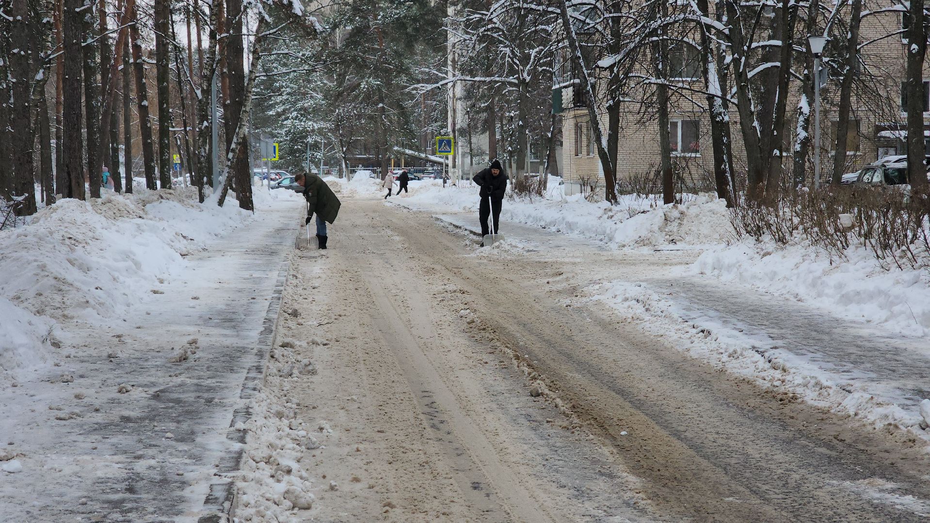 протвино, благоустройство, снегопад, последствия, уборка снега,