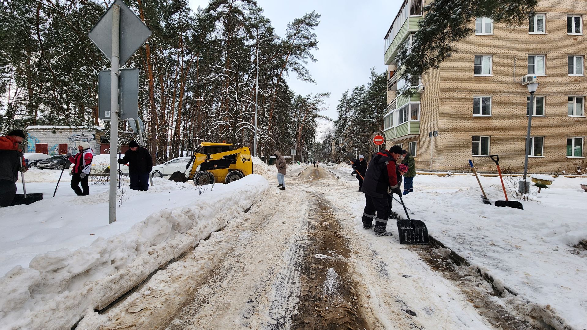протвино, благоустройство, снегопад, последствия, уборка снега,