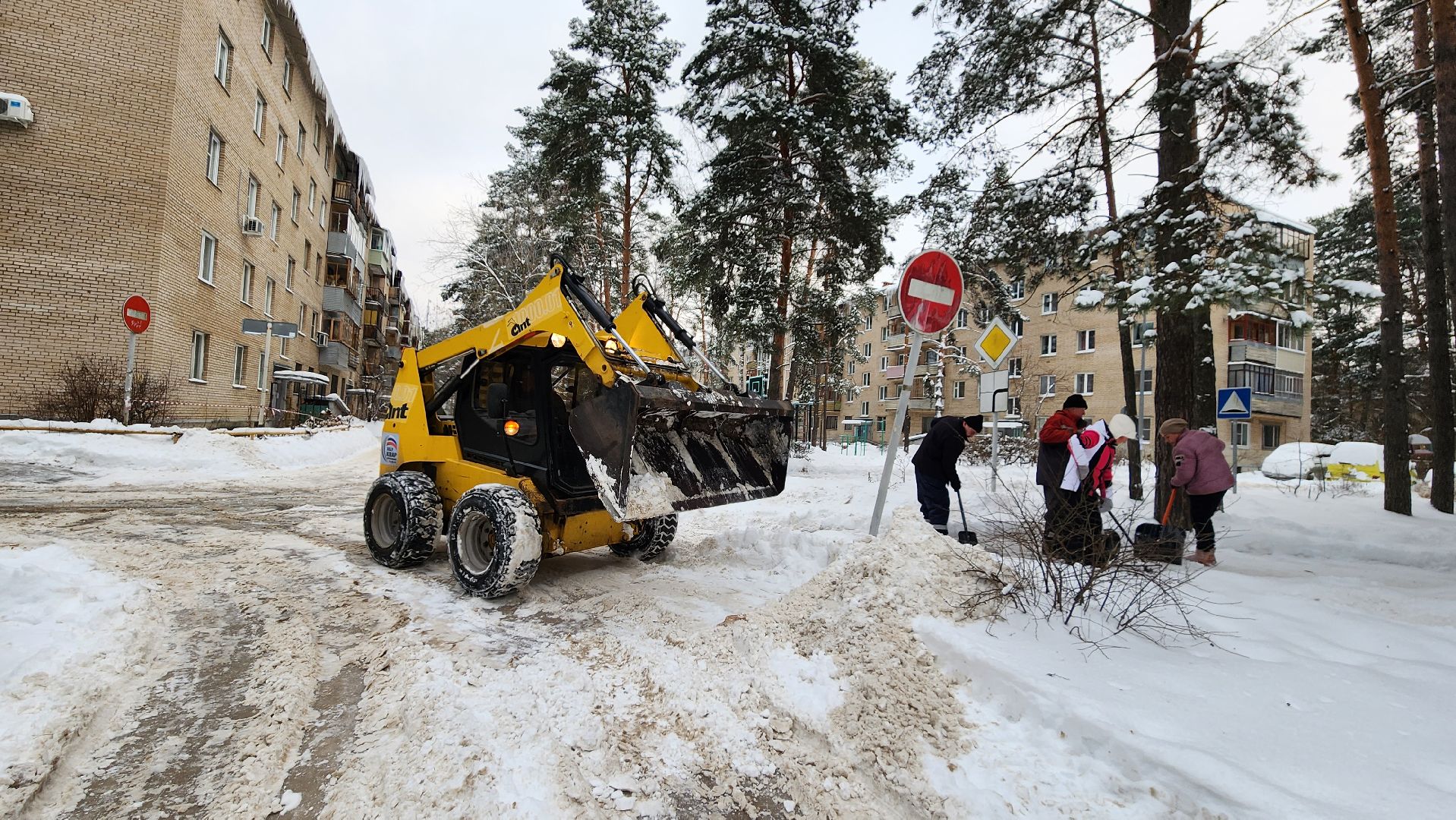 протвино, благоустройство, снегопад, последствия, уборка снега,