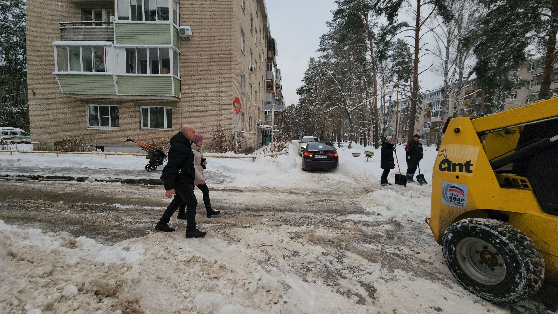протвино, благоустройство, снегопад, последствия, уборка снега,