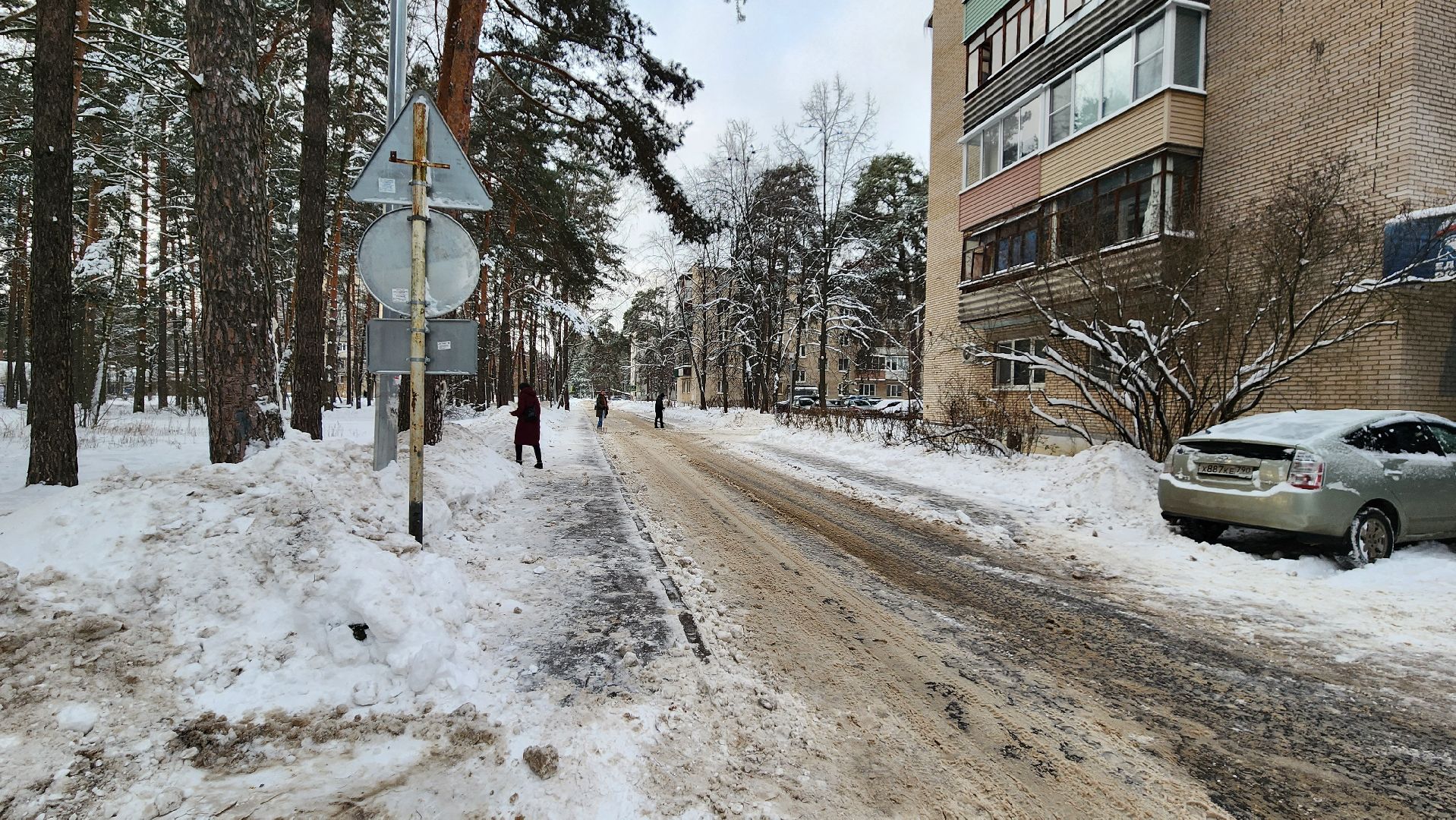 протвино, благоустройство, снегопад, последствия, уборка снега,