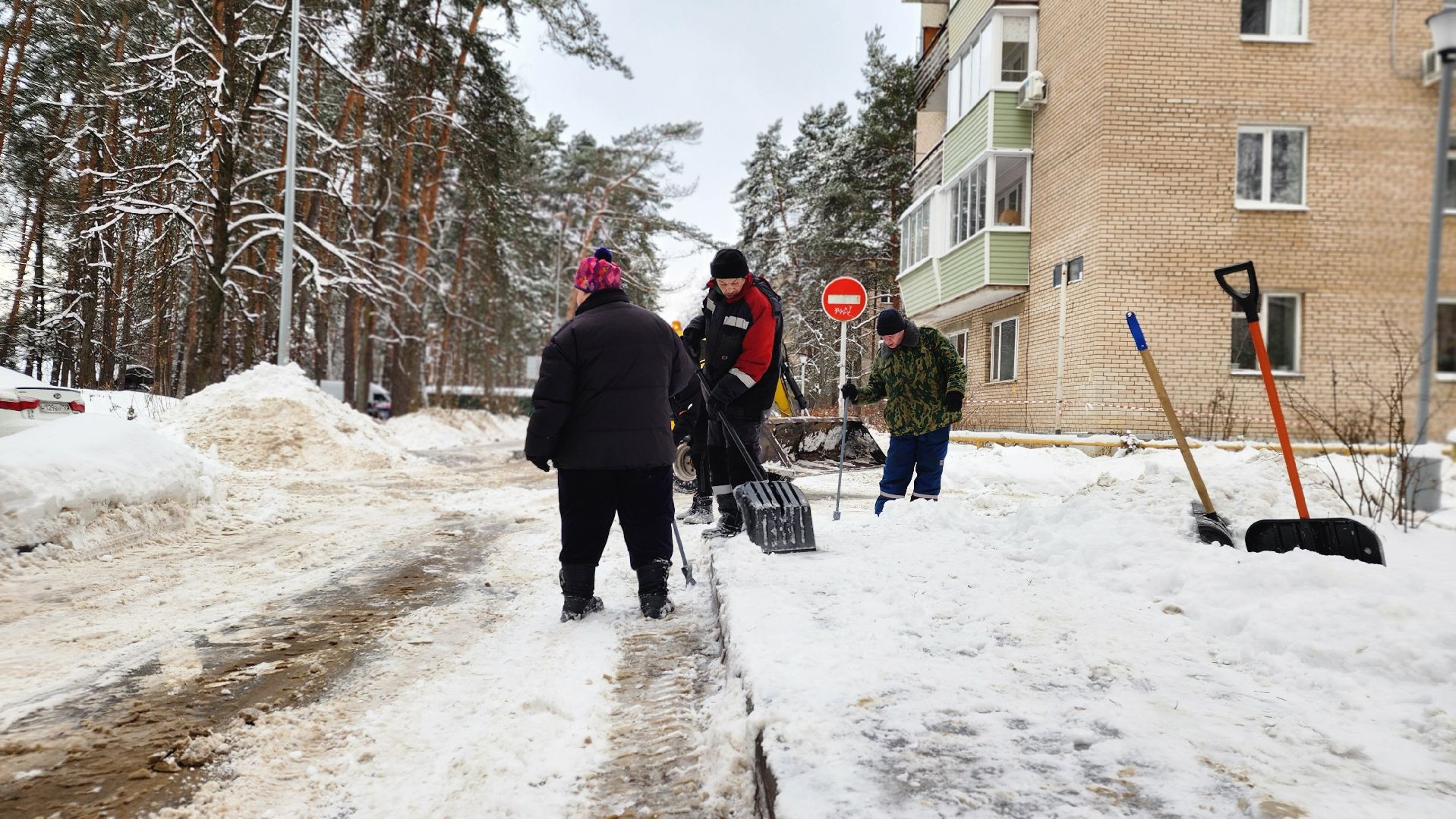 протвино, благоустройство, снегопад, последствия, уборка снега,
