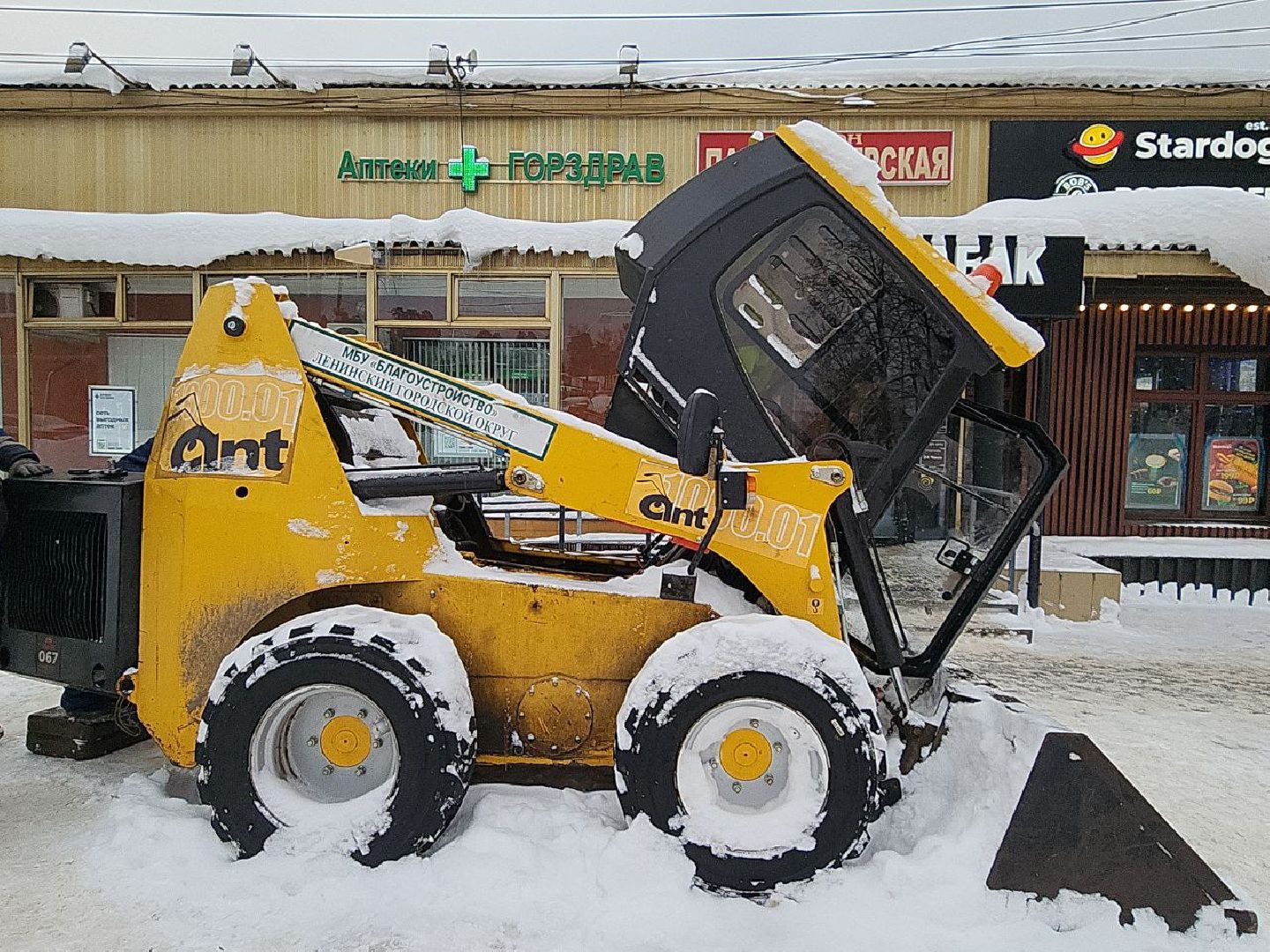 жкх, видное, снегопад, снегоуборочная_техника, расторгуево,