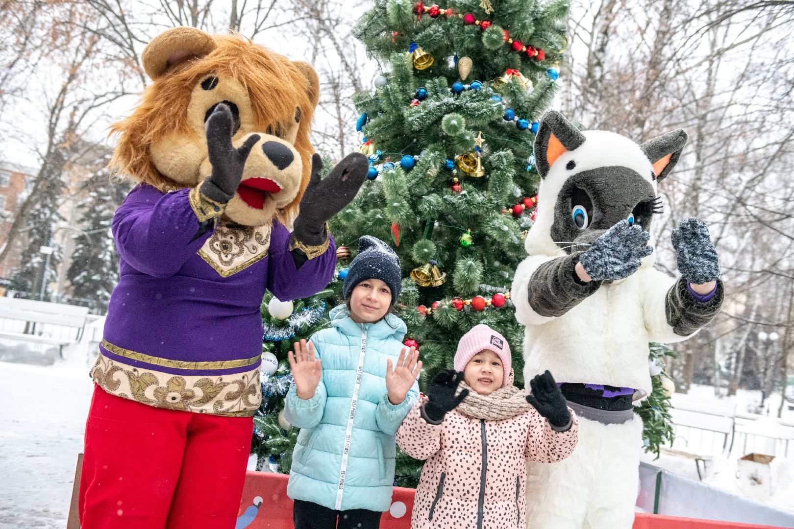 лыткарино, парк, зима в подмосковье,