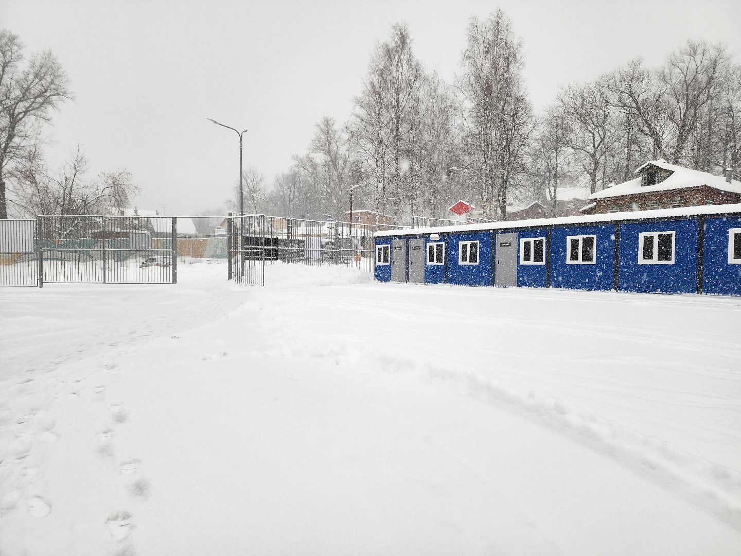 Зима в Подмосковье, Звенигород, Катки,