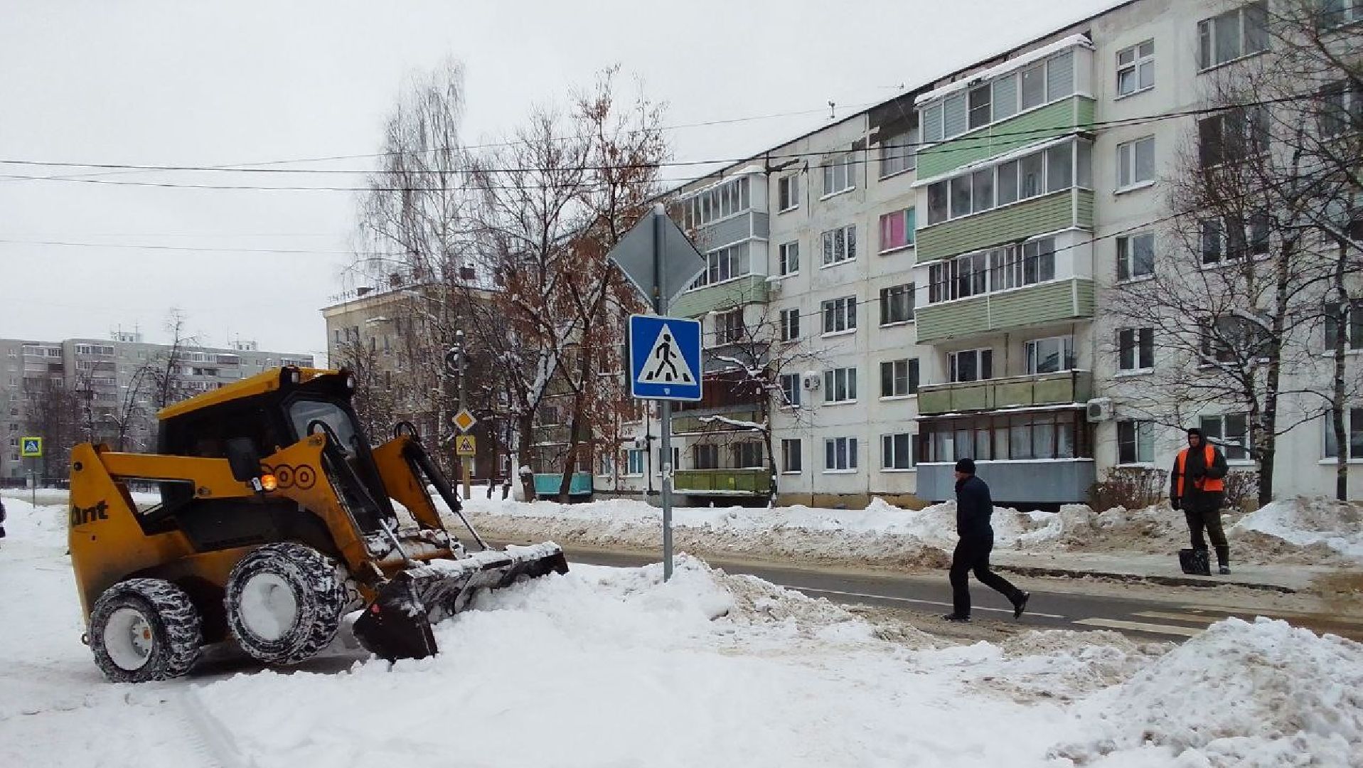 погода, снегопад, коммунальные служба, Лосино-Петровский,