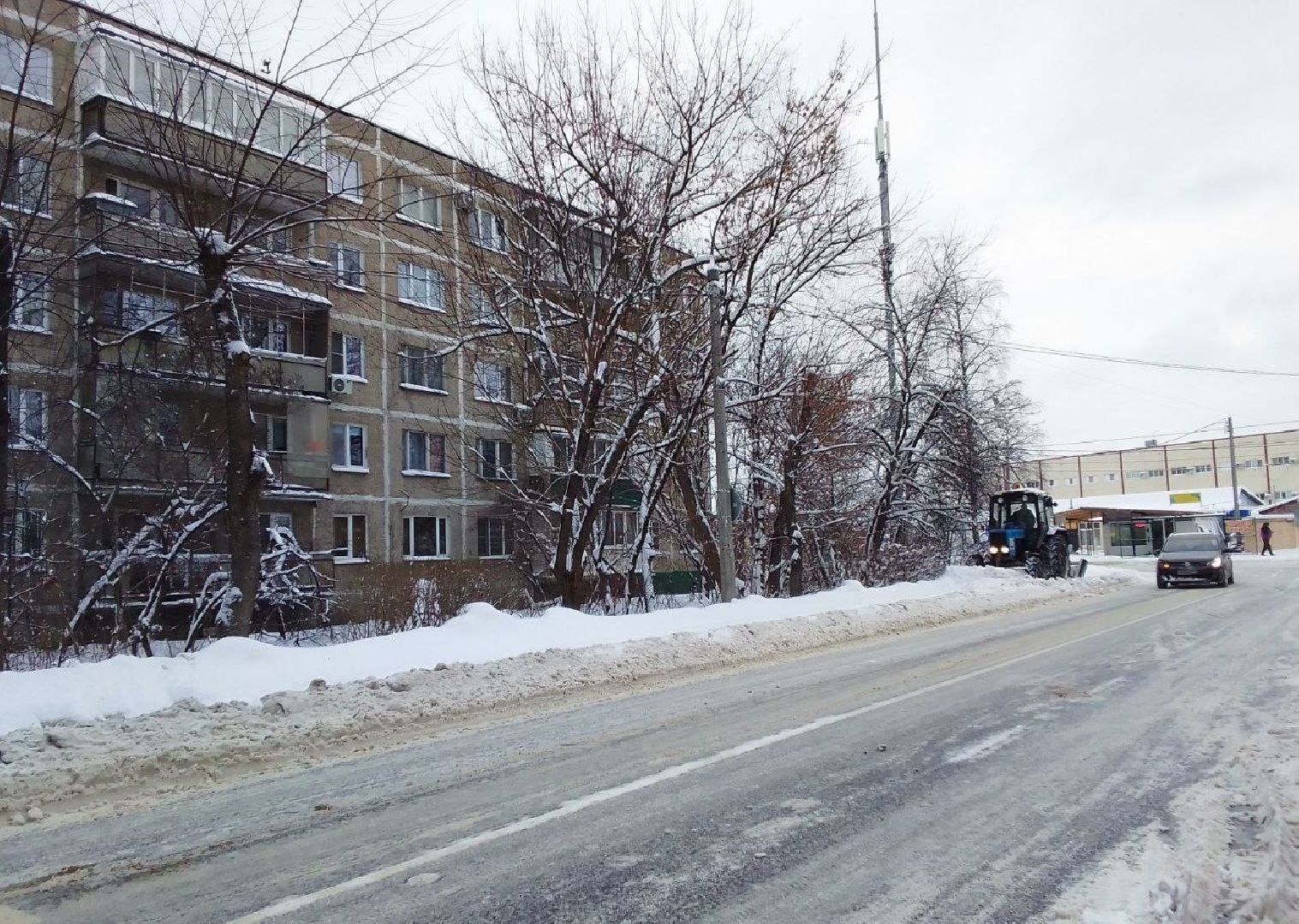 погода, снегопад, коммунальные служба, Лосино-Петровский,